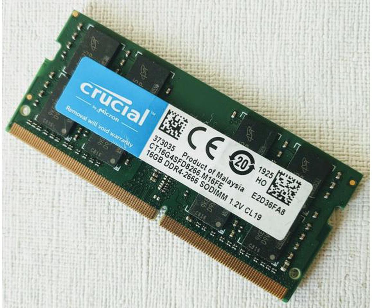 32GB (2X16GB) Memory Ram Compatible with HP/Compaq Pavilion All-in-One 24-r155d, 24-r161d, 24-xa0113d, 27-r177d, 27-xa0170jp by Crucial