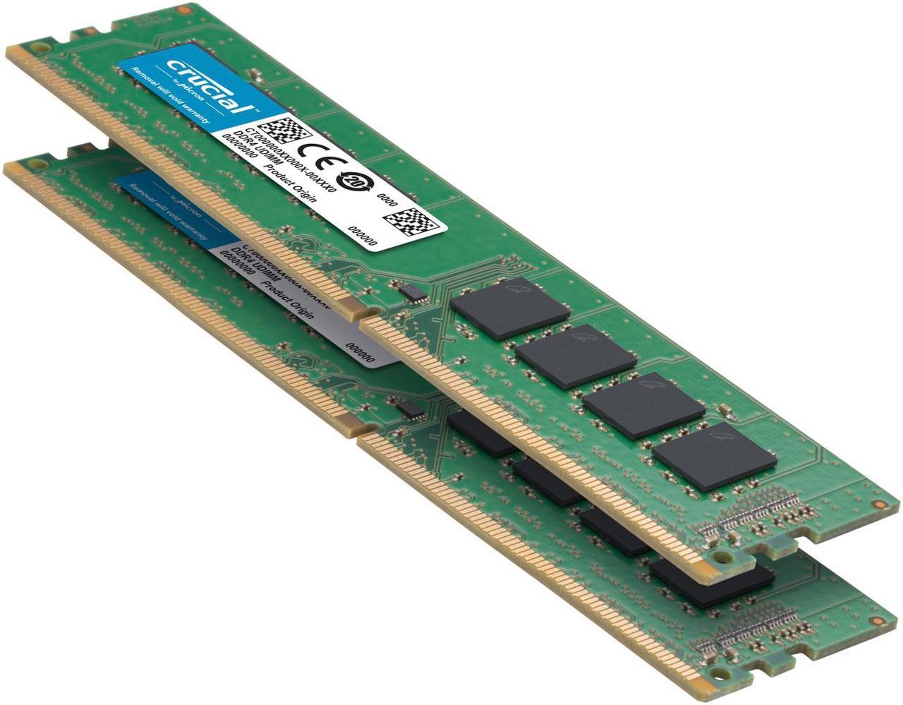 Crucial 8GB 288-Pin DDR4 SDRAM DDR4 2666 (PC4 21300) Desktop Memory Model CT8G4DFS8266