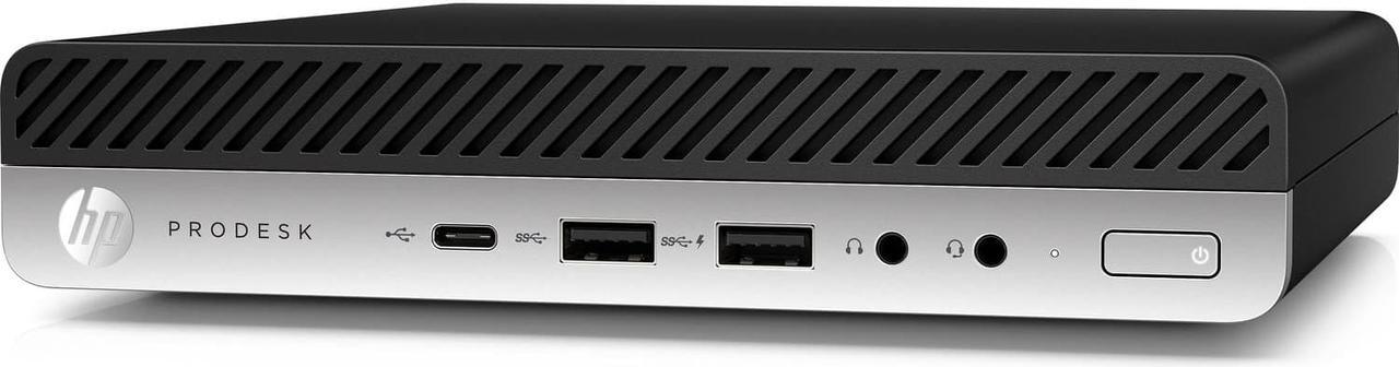 Alt view image 2 of 4 - HP ProDesk 600 G4 Desktop Mini - Intel Core i3 8100T  3.1GHz - 8GB DDR4 RAM - 500GB HDD - Windows 10 - Low Price! Fast Shipping!