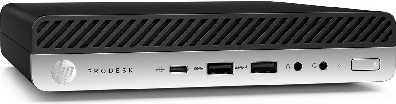 Alt view image 3 of 4 - HP ProDesk 600 G4 Desktop Mini - Intel Core i3 8100T  3.1GHz - 8GB DDR4 RAM - 500GB HDD - Windows 10 - Low Price! Fast Shipping!