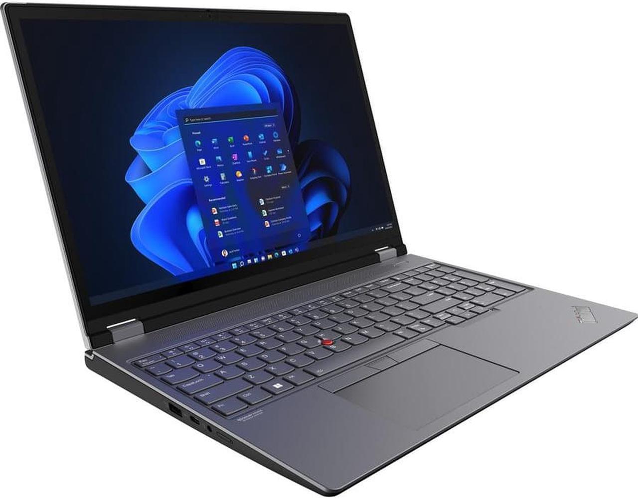 Alt view image 11 of 11 - Lenovo ThinkPad P16 G1 21D6006NUS 16" Mobile Workstation - QHD - 2560 x 1600 - Intel Core i7 12th Gen i7-12850HX Hexadeca-core (16 Core) 2.10 GHz - 16 GB Total RAM - Storm Gray