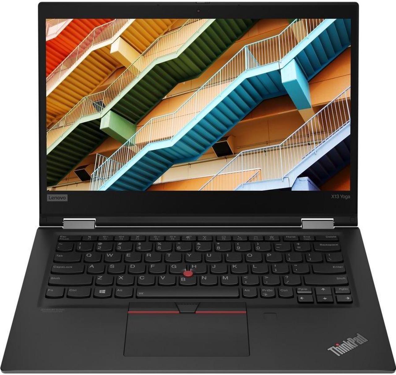 Refurbished (Fair) - ThinkPad X13 Yoga Gen 1 13.3" 2 in 1 Notebook Intel i7-10610U 16 GB DDR4 512 GB SSD Windows 11 Pro 64-bit