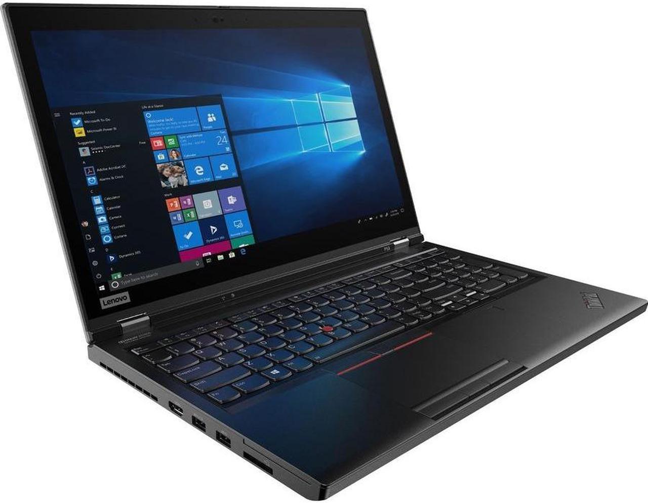 Refurbished (Good) - ThinkPad P53 15.6" Mobile Workstation Intel i7-9750H 16 GB DDR4 512 GB SSD Windows 11 Pro