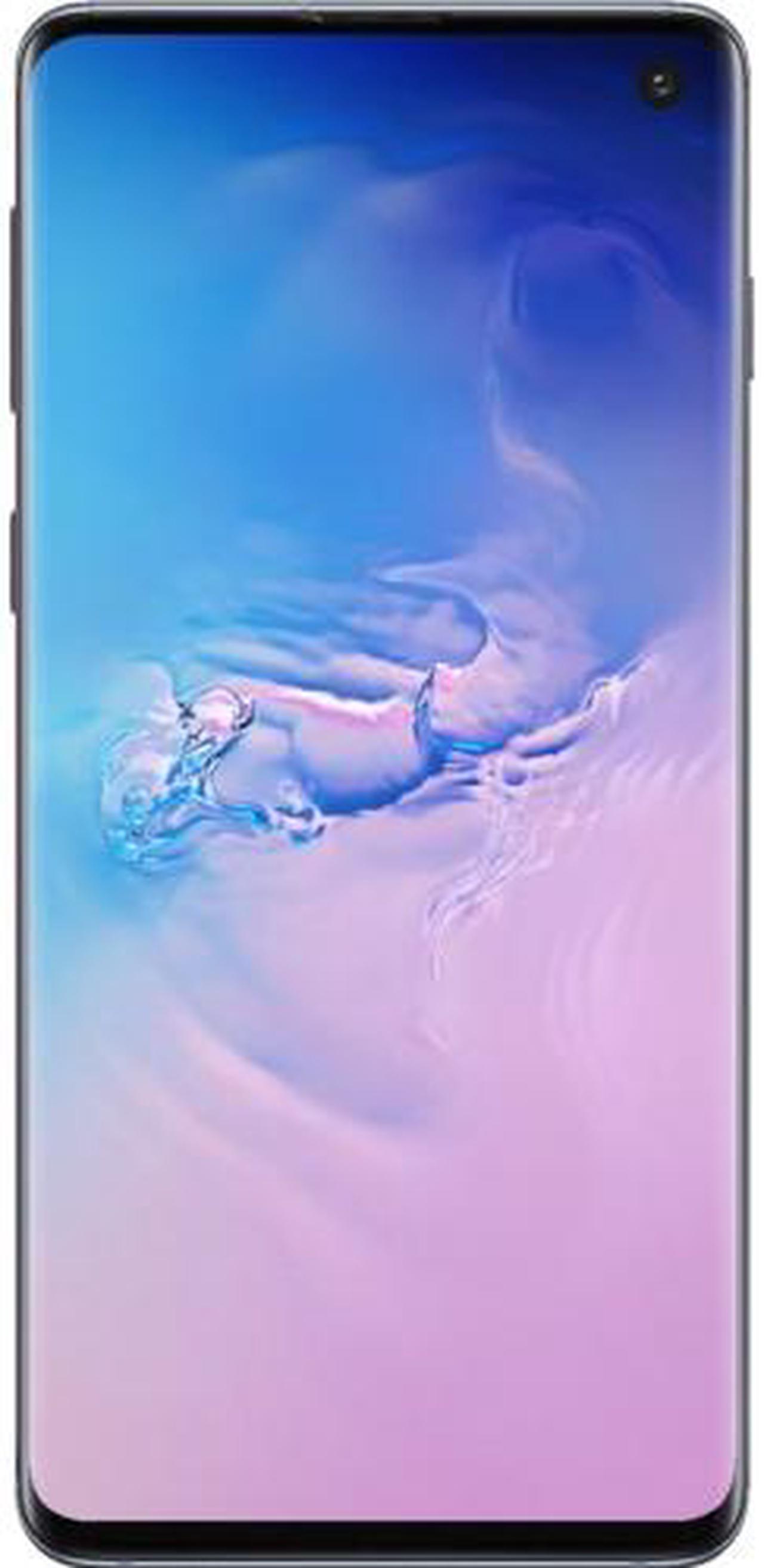 Main image of Samsung Galaxy S10 G973U 4G LTE GSM/CDMA Unlocked Android Phone - (Certified Refurbished) 6.1" Prism Blue 128GB 8GB RAM