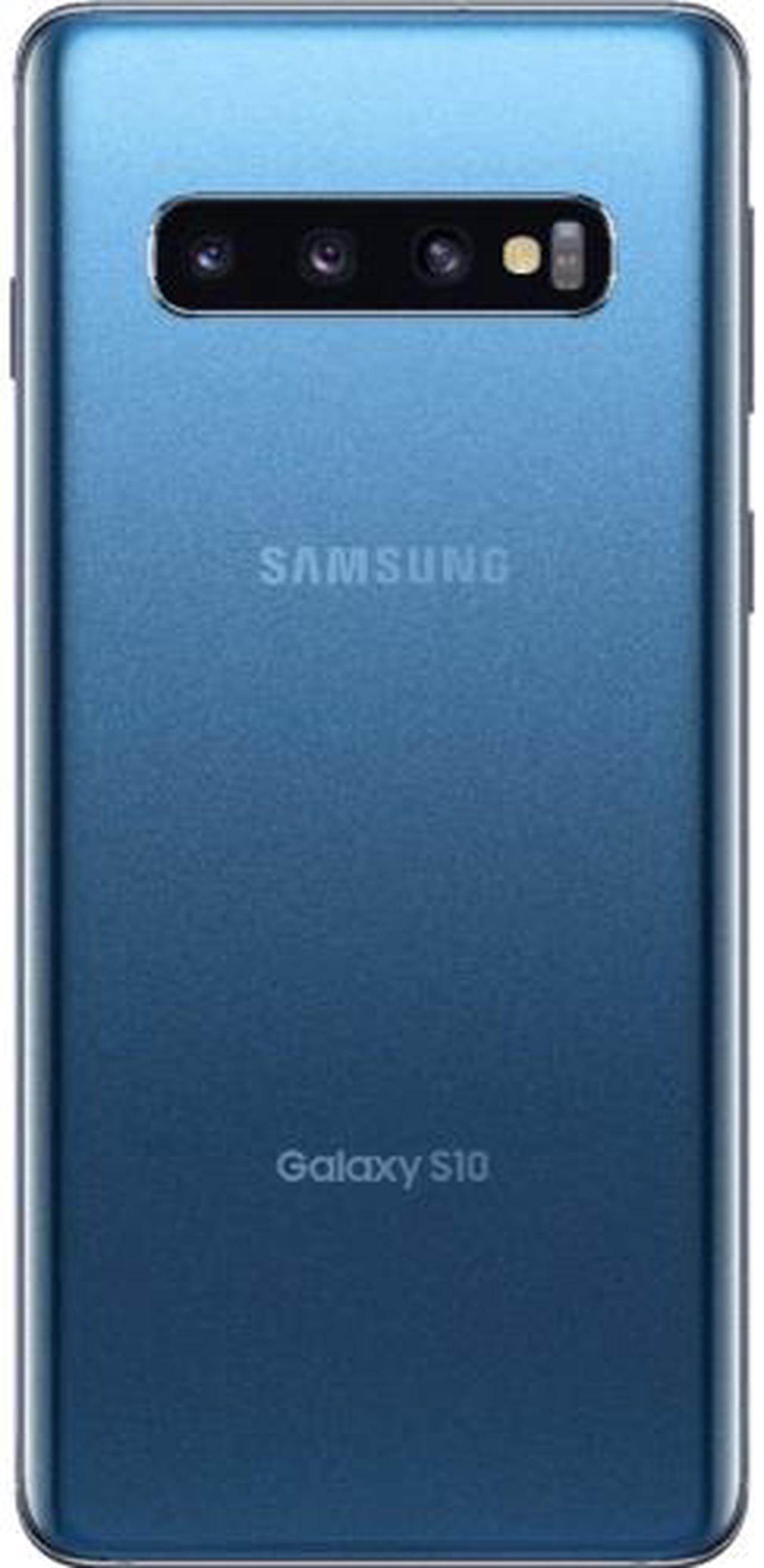 Alt view image 2 of 4 - Samsung Galaxy S10 G973U 4G LTE GSM/CDMA Unlocked Android Phone - (Certified Refurbished) 6.1" Prism Blue 128GB 8GB RAM