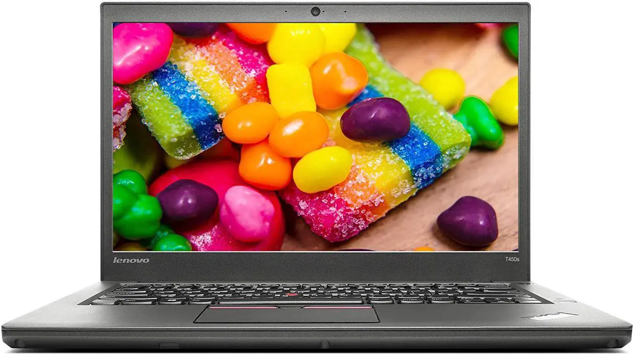 Main image of Lenovo Laptop ThinkPad T450s Intel Core i7 5th Gen 5600U (2.60 GHz) 8 GB Memory 256 GB SSD 14” Windows 10 Pro 64-bit