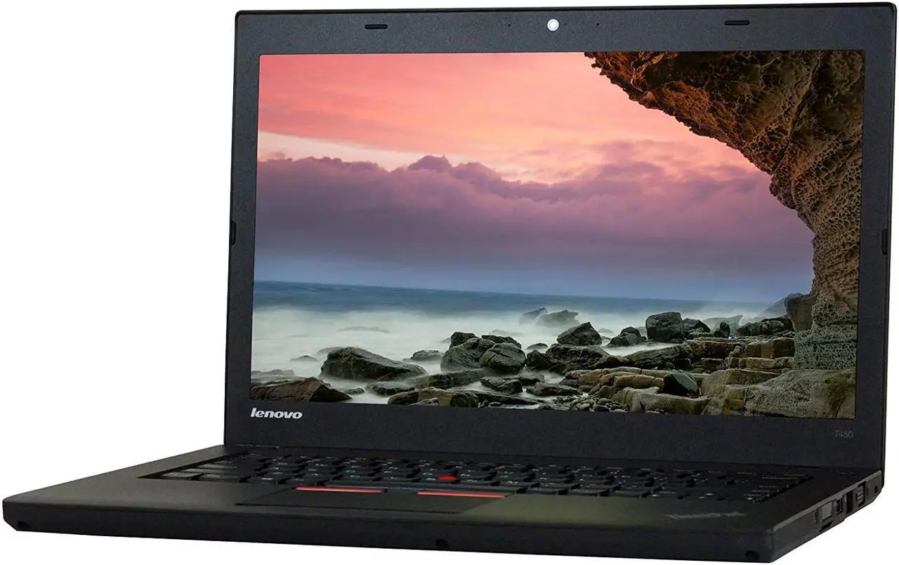 Main image of Lenovo ThinkPad T450 14", Core i5-5300U, 8GB RAM, 256GB SSD, Windows 10 Pro * Grade B *