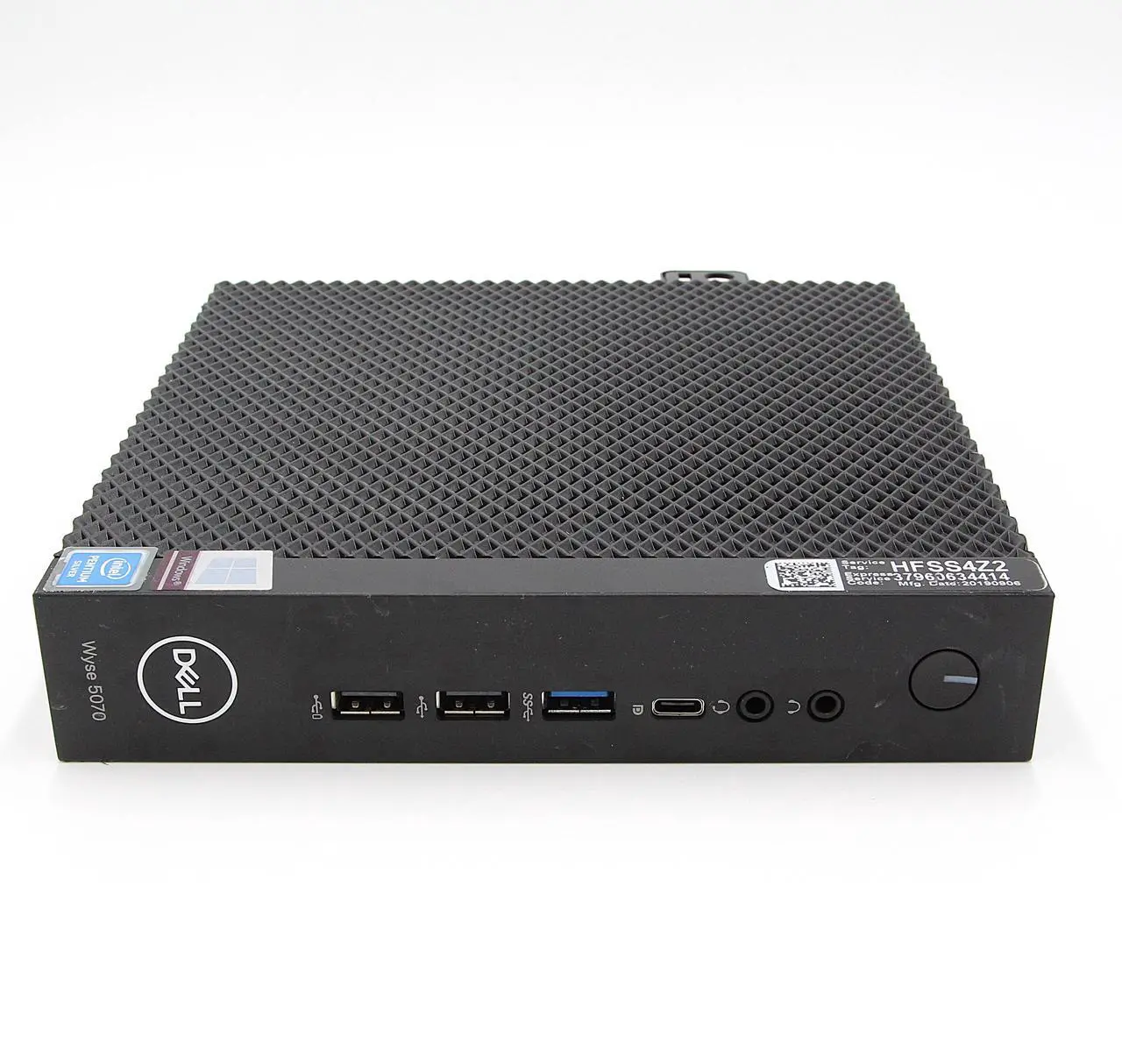 Alt view image 3 of 3 - Dell Wyse 5000 5070 Thin Client - Intel Celeron J4105 Quad-core (4 Core) 1.50 GHz - 8GB RAM DDR4 SDRAM - 64GB SSD - Gigabit Ethernet - Windows 10 IoT (English / French / Spanish / Portuguese)