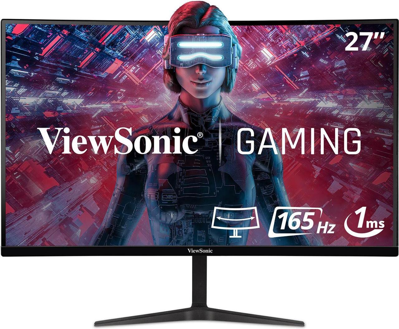 ViewSonic VX2718-2KPC-MHD-R 27" OMNI Curved 1440p 1ms 165Hz Gaming Monitor C Grade