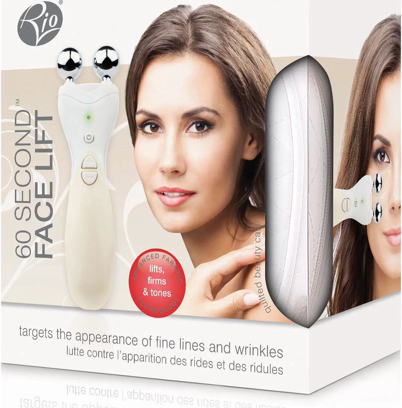 Main image of Rio 60 Second Face Lift Toner EMS Collagen Firming Exercises Facial Neck Muscles