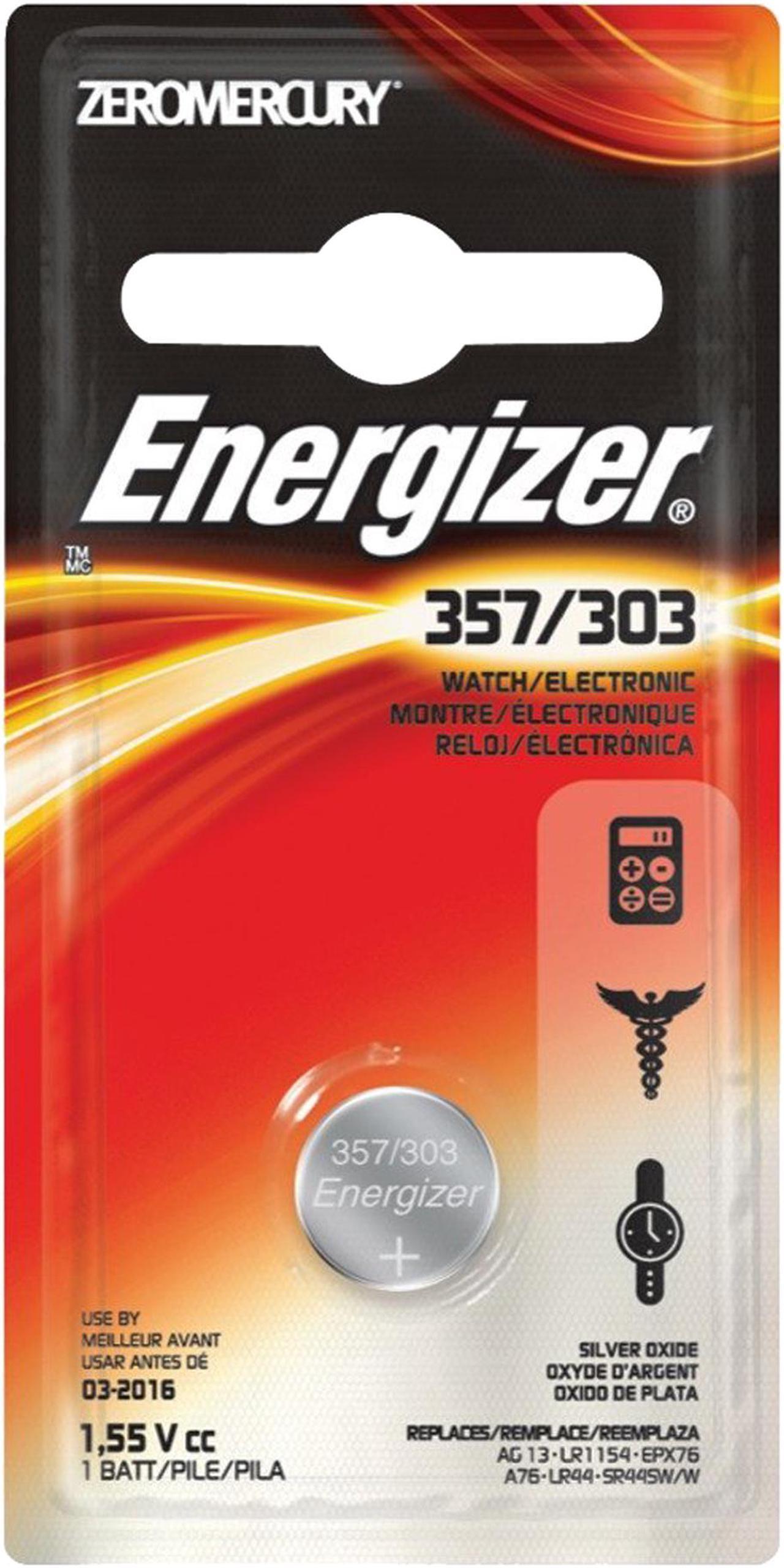 Alt view image 4 of 13 - Energizer 1.5V Watch Battery 357BPZ Unit: EACH