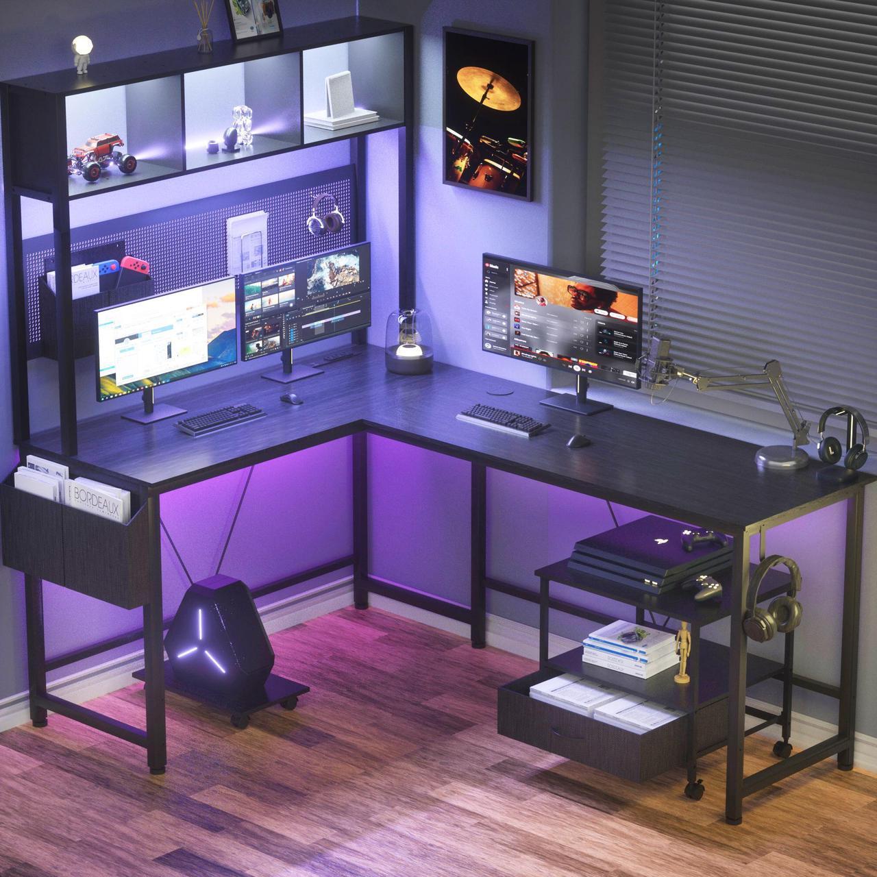 Dowinx L Shaped Gaming Desk