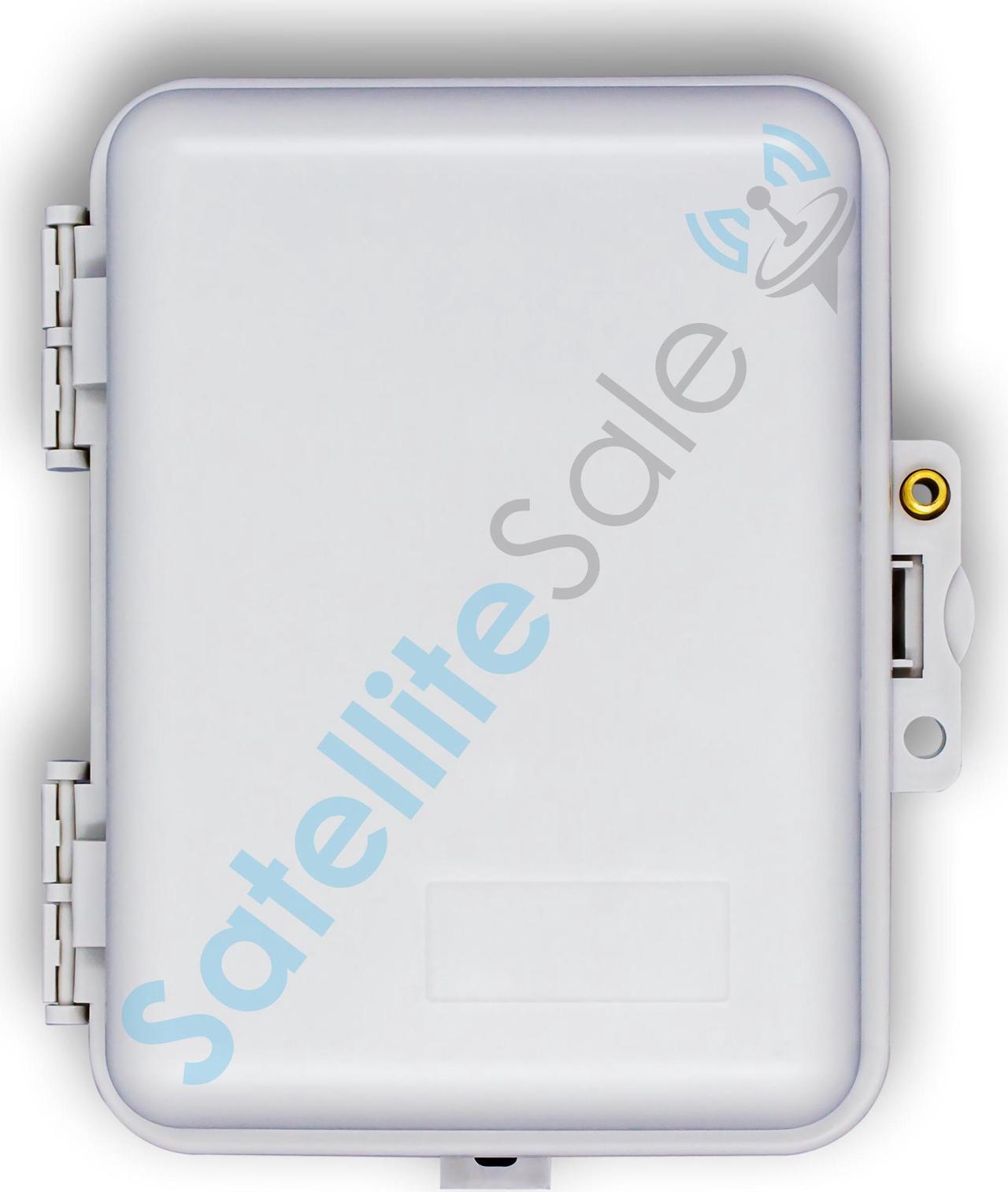 SatelliteSale Weatherproof Junction Box Heavy Duty Enclosure 8x7x2 Inches UV-Rated Thermoplastic Alloy