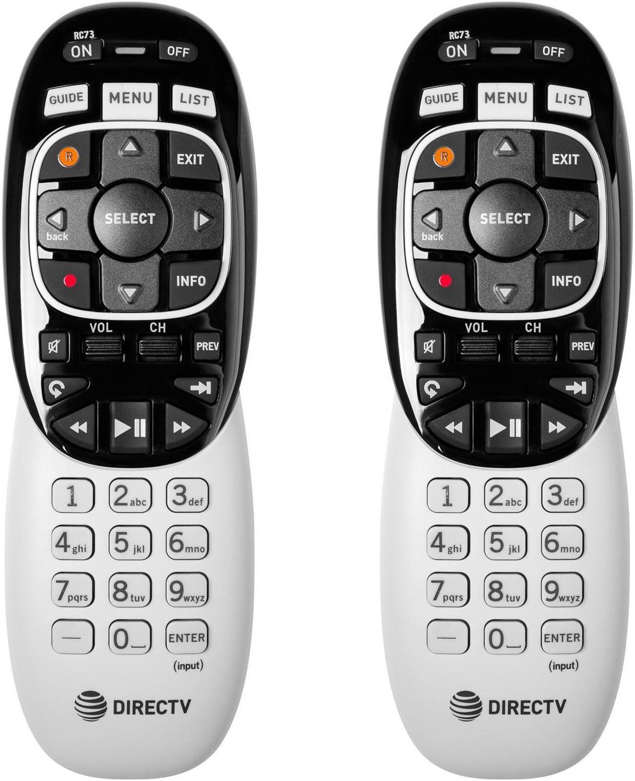 DIRECTV New 2 Pack - RC73 IR/RF Remote Control