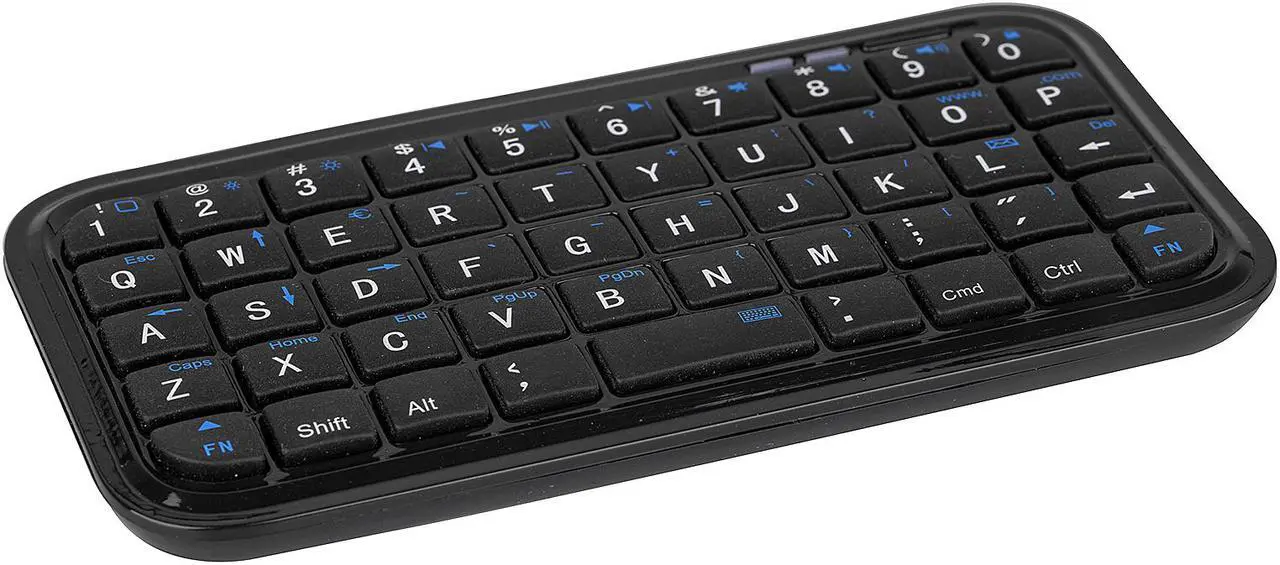 Alt view image 2 of 7 - Mini Bluetooth Wireless Keyboard Portable Slim Rechargable Keypad