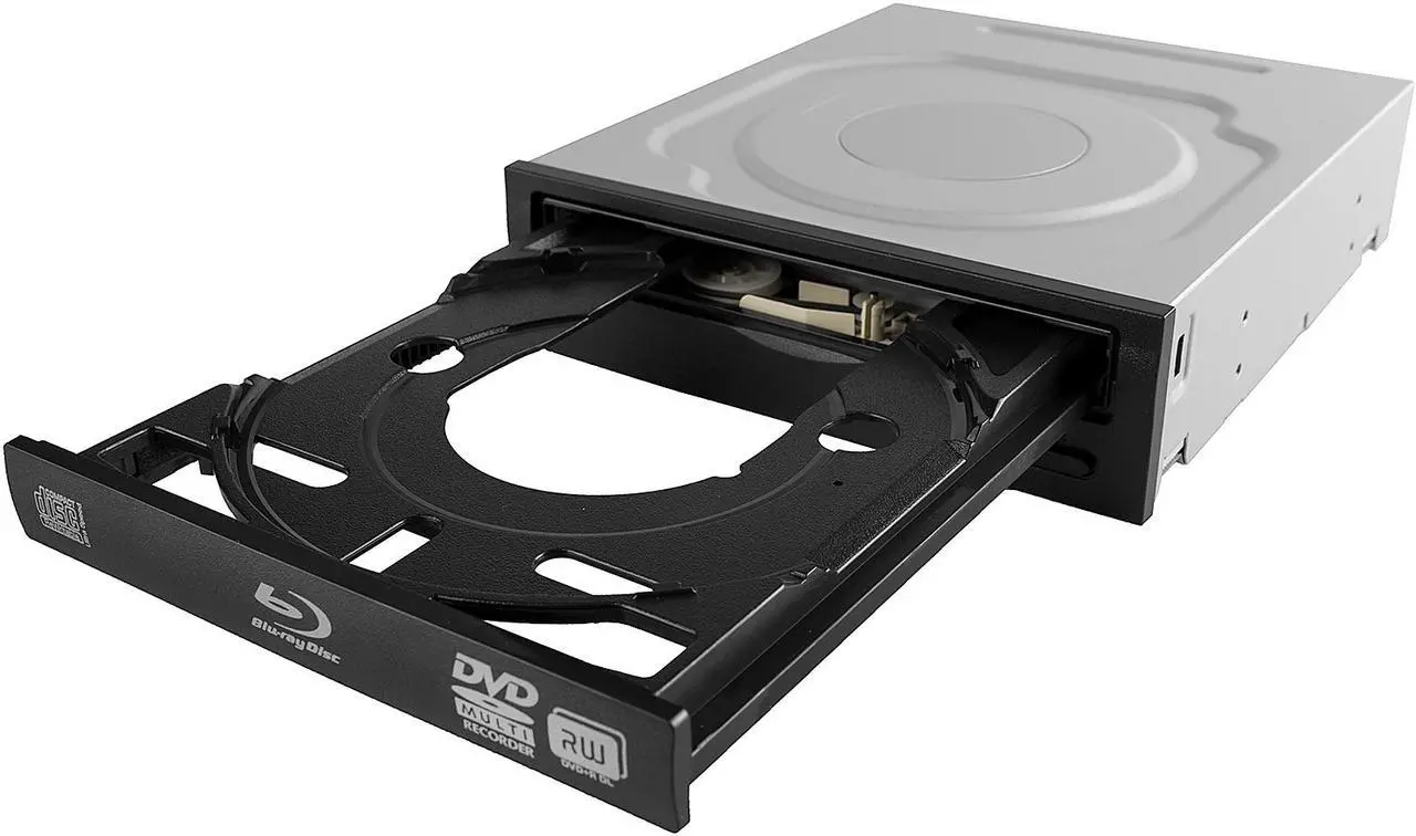 Alt view image 3 of 5 - Internal SATA Blu Ray Burner BD 12X Desktop Computer Writer Drive