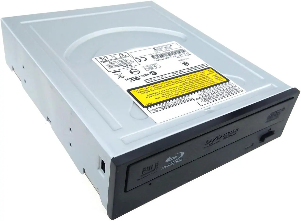 Alt view image 3 of 7 - Internal Blu Ray Drive Player Desktop PC SATA BD Combo 12X Reader DVD CD Burner