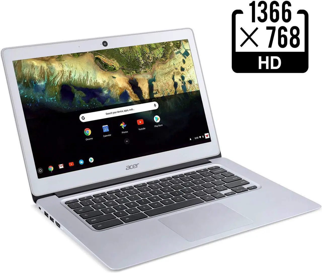 Alt view image 10 of 12 - Chrome Os Intel Celeron N3060 2Mb L2 Cache, 1.60Ghz, Up To 2.48Ghz Burst Frequen