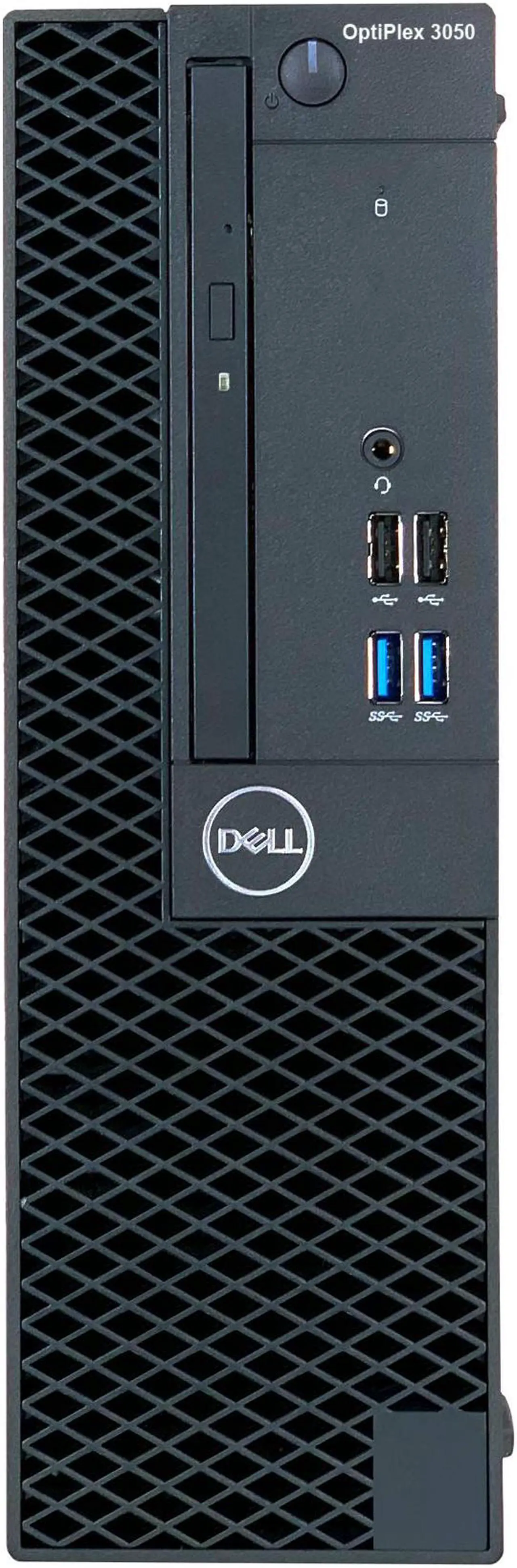 Main image of Dell Optiplex 3050 SFF Desktop - 7th Gen. Intel Core i5-7500 Quad-Core Processor up to 3.8 GHz, 8GB DDR4 Memory, 1TB SATA Hard Drive, Intel HD Graphics 630, DVD Burner, Windows 10 Pro (64-bit)