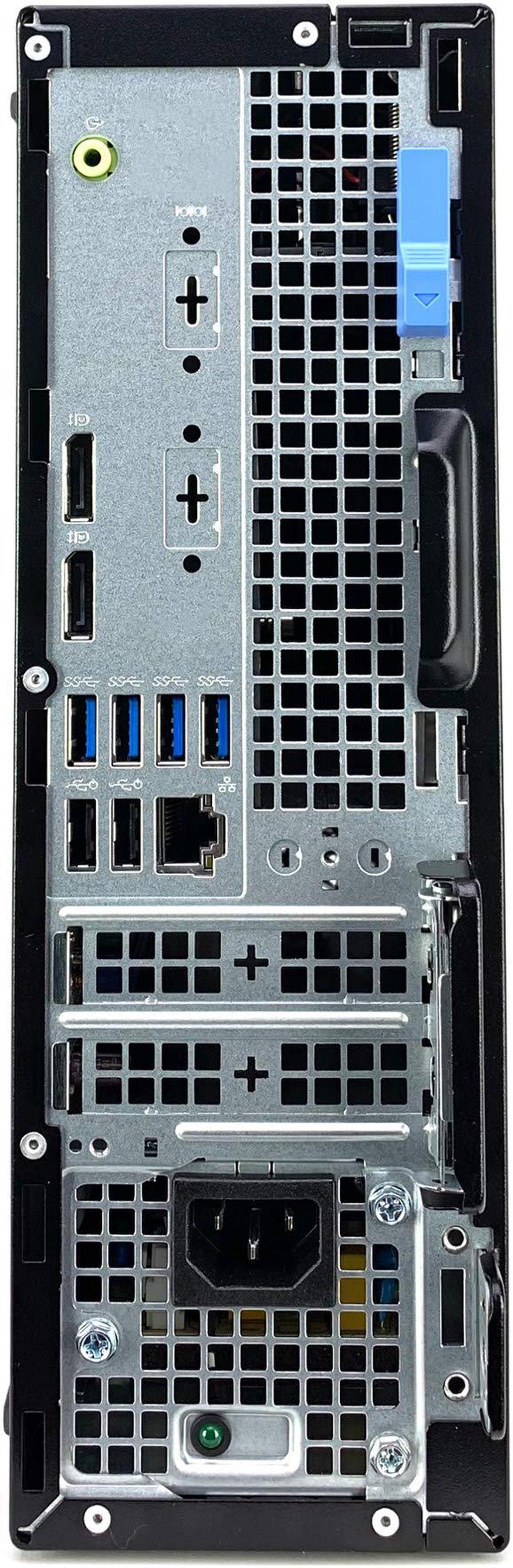 Alt view image 2 of 7 - Dell Optiplex 5060 SFF Desktop - 8th Gen Intel Core i7-8700 6-Core Processor up to 4.60 GHz, 32GB DDR4 Memory, 1TB SSD + 6TB SATA HDD, Intel UHD Graphics 630, DVD Burner, Windows 10 Pro (64-bit)