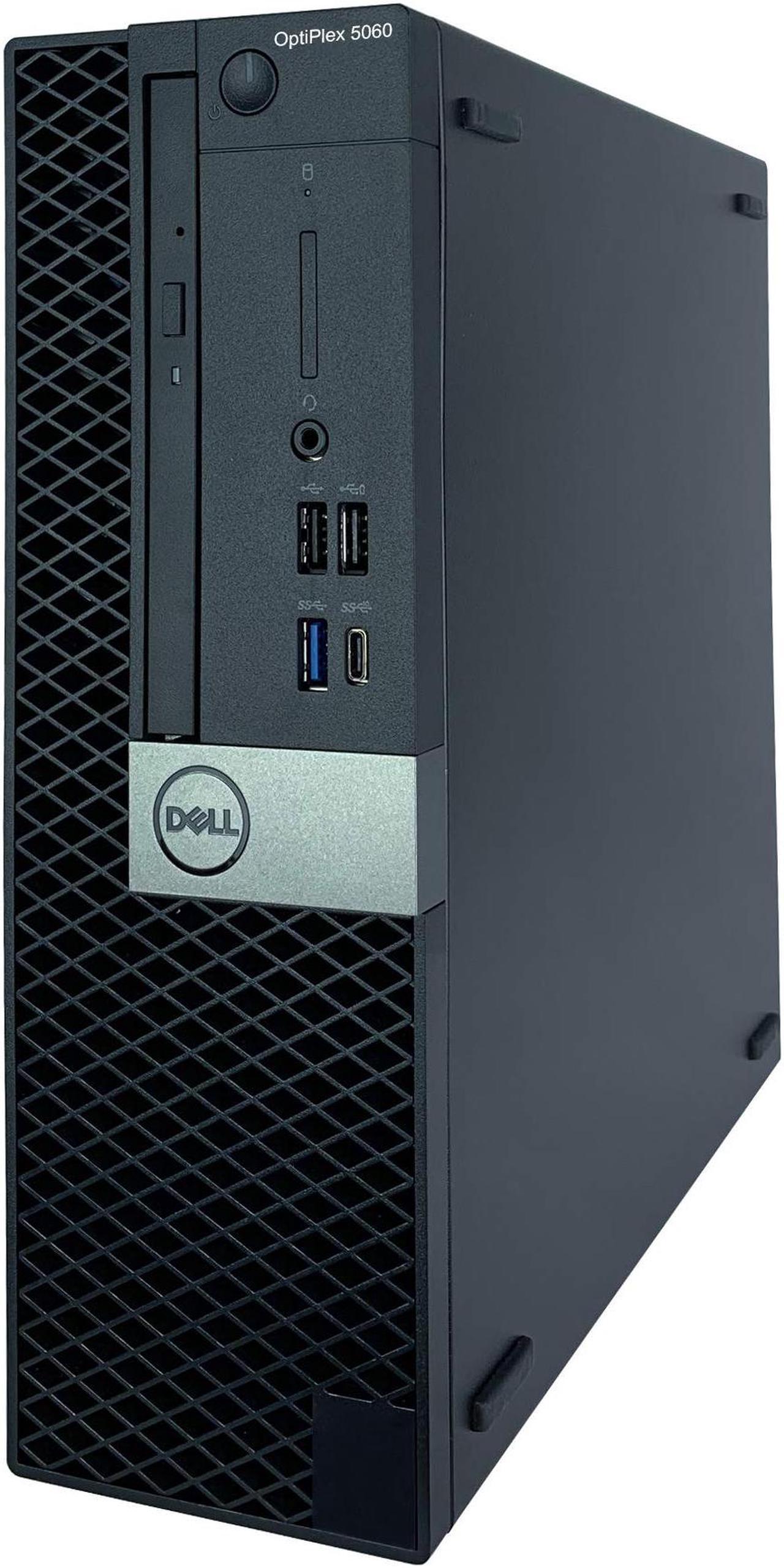 Alt view image 4 of 7 - Dell Optiplex 5060 SFF Desktop - 8th Gen Intel Core i7-8700 6-Core Processor up to 4.60 GHz, 32GB DDR4 Memory, 1TB SSD + 6TB SATA HDD, Intel UHD Graphics 630, DVD Burner, Windows 10 Pro (64-bit)