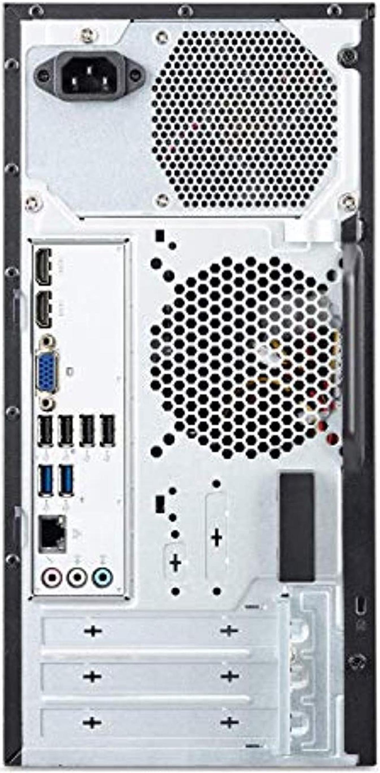 Alt view image 5 of 7 - Acer Aspire TC-885-UA91 Desktop, 9th Gen Intel Core i3-9100, 8GB DDR4, 512GB SSD, 8X DVD, 802.11AC Wifi, USB 3.1 Type C, Windows 10 Home,Black (DT.BE0AA.001)