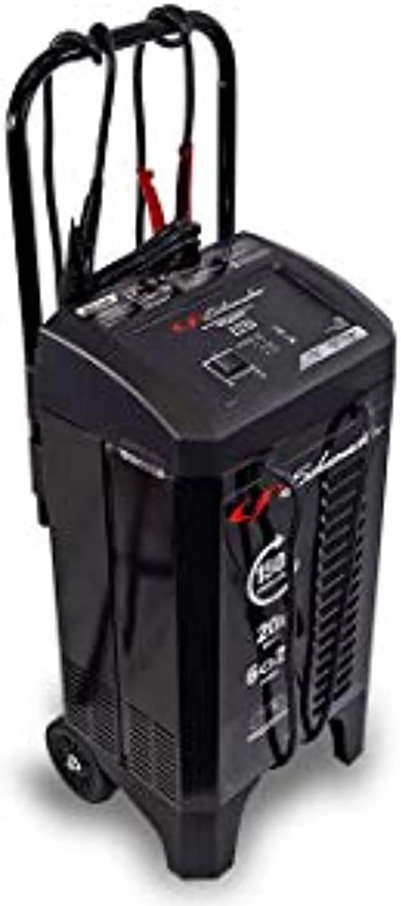Alt view image 2 of 5 - Schumacher SC1364 150 Amp 20 Amp 12V Fully Automatic Smart Battery Charger 150A Engine Starter 20A Boost Maintainer and Auto Desulfator Pre-Assembled Wheels For Cars, Trucks, SUVs, RV Batteri (SC1364)