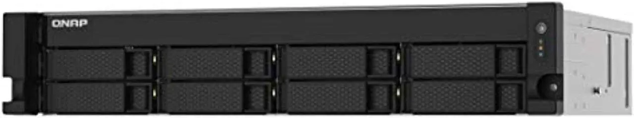 Alt view image 5 of 5 - QNAP TS-853DU-RP 8 Bay Rackmount NAS with Two 2.5GbE Ports, Redundant PSU (TS-853DU-RP)