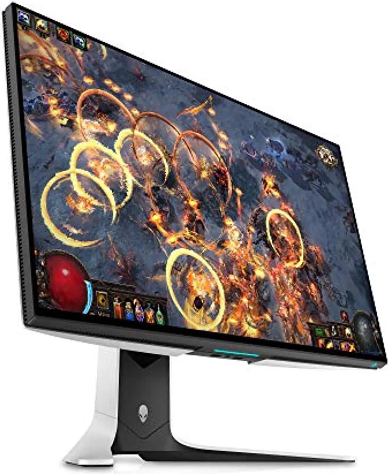 Main image of Alienware 27 Gaming Monitor - AW2721D (Latest Model) - 240Hz, 27-inch QHD, Fast IPS Monitor with VESA DisplayHDR 600, NVIDIA G-SYNC Ultimate Certification and IPS Nano Color Technology, White, (XW3CK)