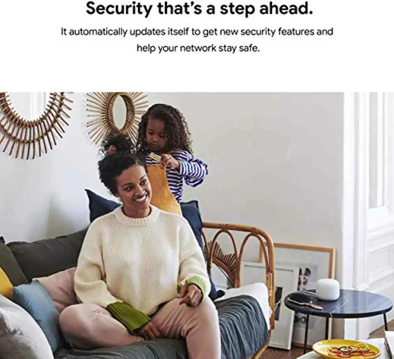 Alt view image 4 of 5 - Google Nest Wifi - Home Wi-Fi System - Wi-Fi Extender - Mesh Router for Wireless Internet (GA00595-US)