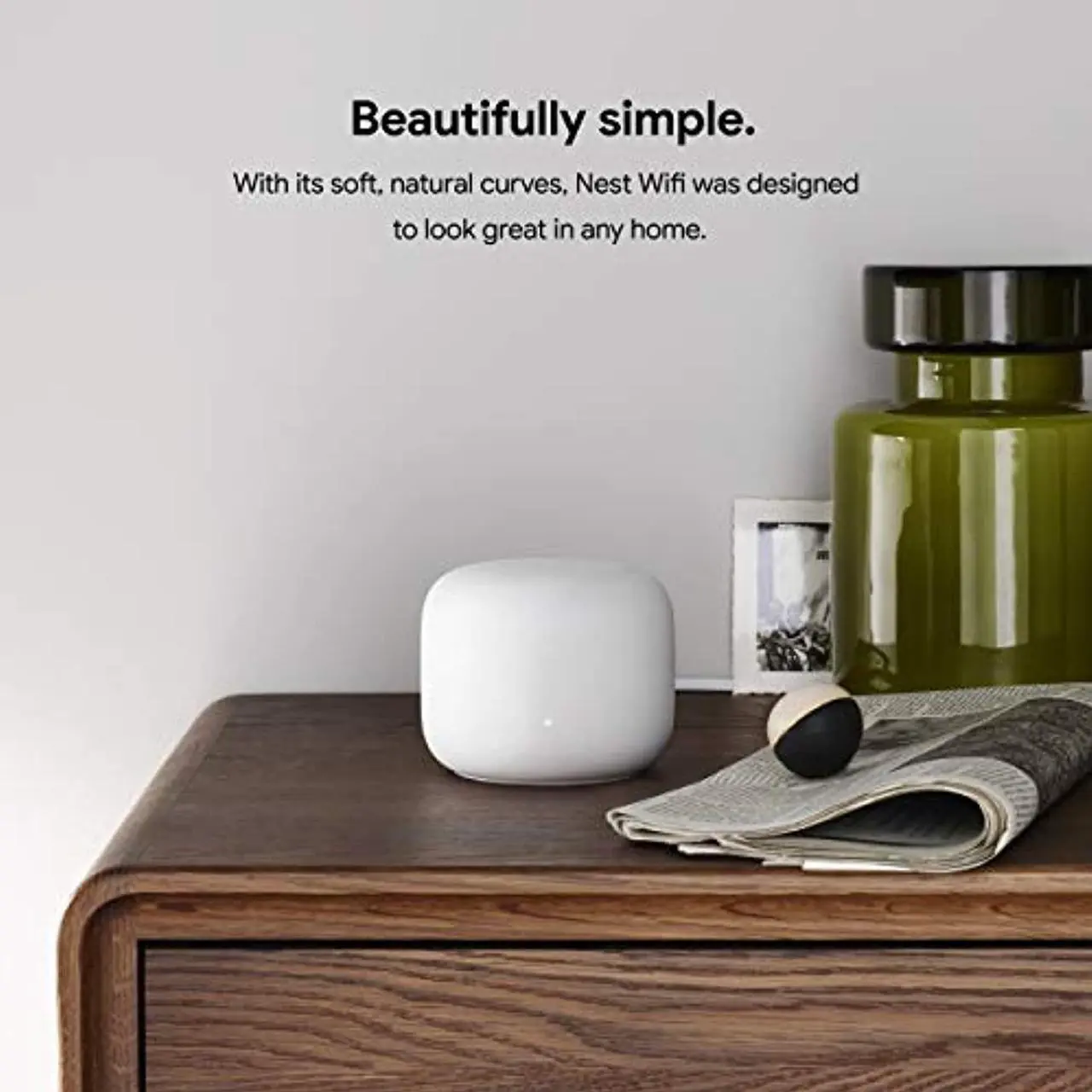 Alt view image 2 of 5 - Google Nest Wifi - Home Wi-Fi System - Wi-Fi Extender - Mesh Router for Wireless Internet (GA00595-US)
