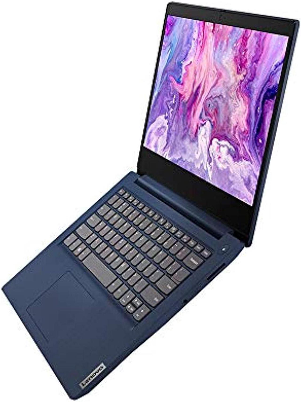 Alt view image 4 of 5 - 2021 Lenovo IdeaPad 3 14" FHD Laptop Computer, AMD 3rd Gen Ryzen 3-3250U, 8GB RAM, 1TB HDD, AMD Radeon Vega 3, Dolby Audio, HD Webcam, HDMI, Windows 10 S, Abyss Blue, 32GB SnowBell USB Card
