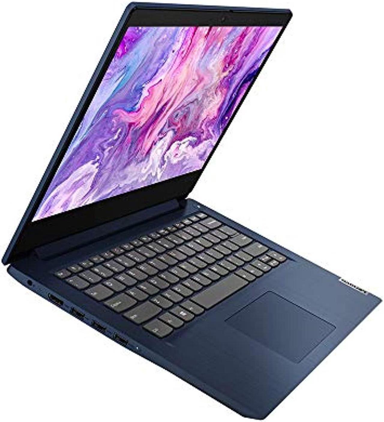 Alt view image 3 of 5 - 2021 Lenovo IdeaPad 3 14" FHD Laptop Computer, AMD 3rd Gen Ryzen 3-3250U, 8GB RAM, 1TB HDD, AMD Radeon Vega 3, Dolby Audio, HD Webcam, HDMI, Windows 10 S, Abyss Blue, 32GB SnowBell USB Card