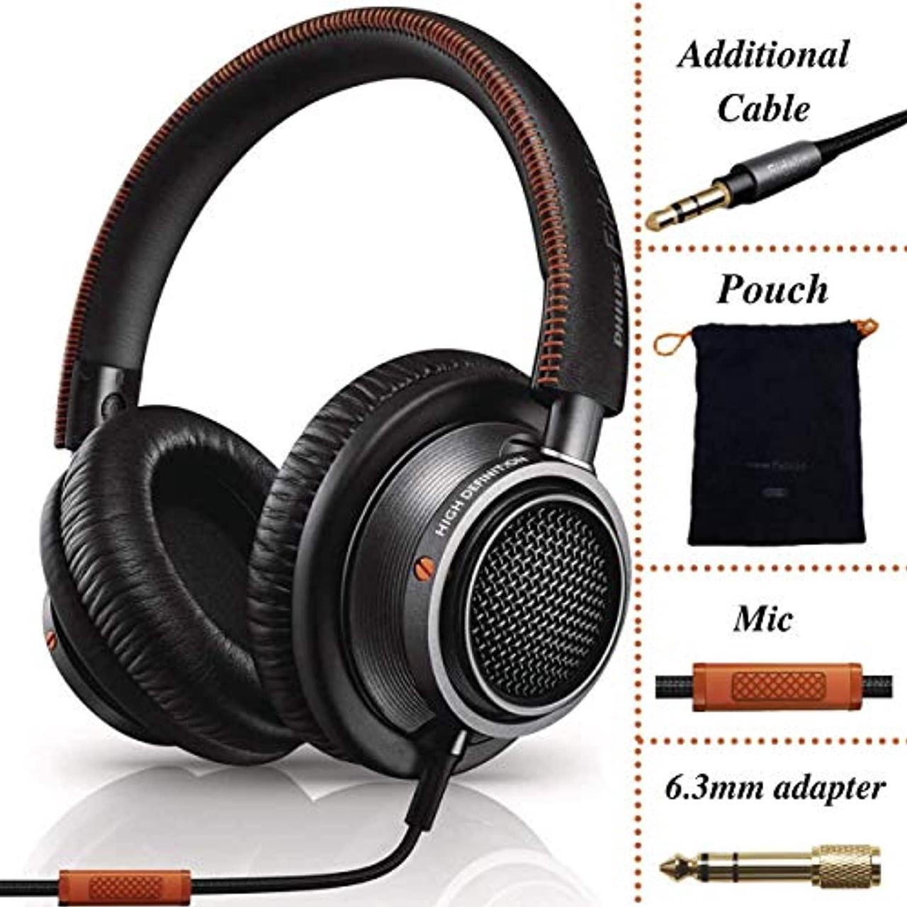 Alt view image 2 of 5 - Philips Audio Fidelio L2 Over-Ear Open-Air Headphone 40mm Drivers- Black (PhilipsL29692)