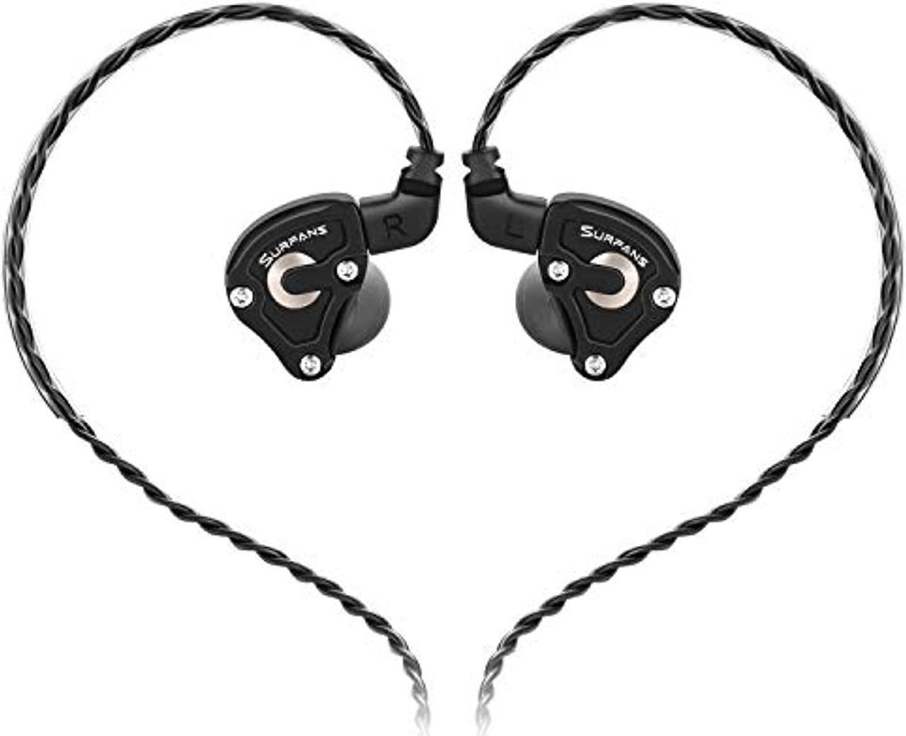 Main image of Surfans SE01 IEM Headphone, High-Res Lossless Hybrid Driver in-Ear Monitors Earphone, Noise Isolating Wired Earbuds with 0.78mm 2pin Detachable Cable (Surfans)