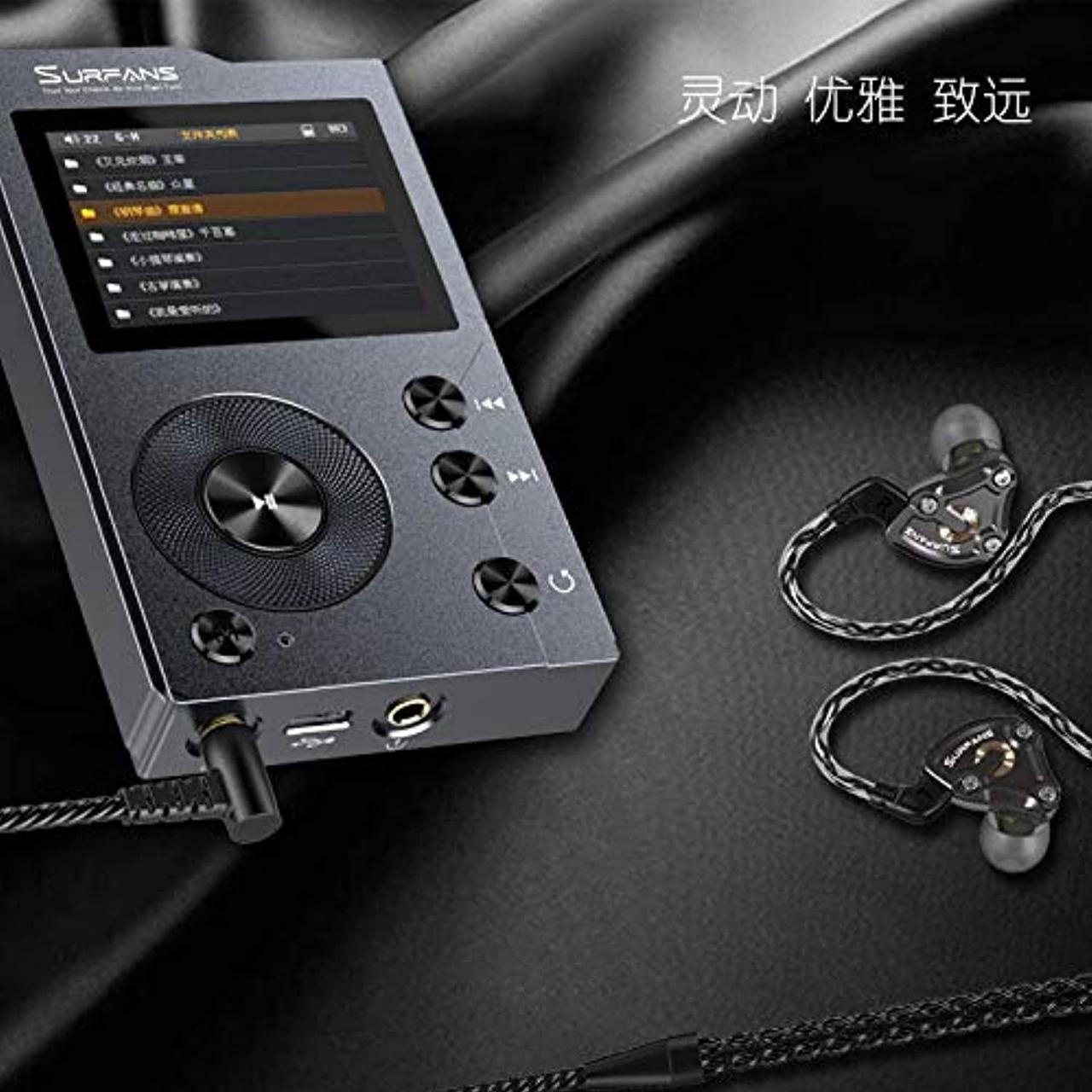 Alt view image 4 of 5 - Surfans SE01 IEM Headphone, High-Res Lossless Hybrid Driver in-Ear Monitors Earphone, Noise Isolating Wired Earbuds with 0.78mm 2pin Detachable Cable (Surfans)