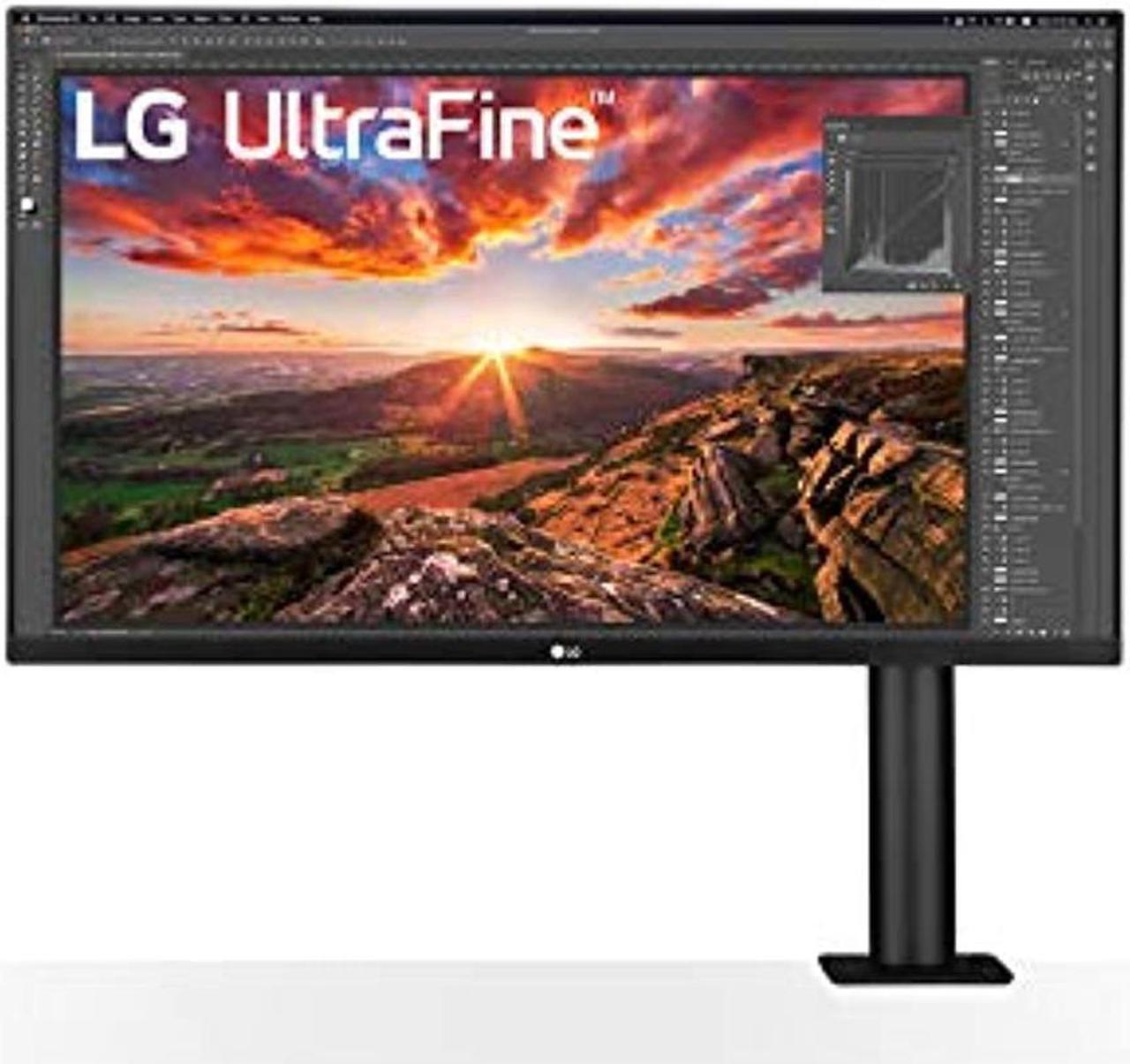 Main image of LG 32BN88U-B 31.5? Ergo IPS UHD 4K Ultrafine Monitor (3840x2160) with Ergonomic Stand  and  C-Clamp, USB Type-C, DCI-P3 95%(Typ.), HDR10 and AMD FreeSync, Black (32BN88U-B)