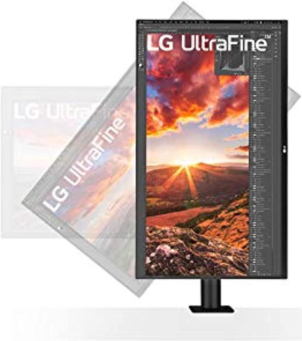 Alt view image 4 of 5 - LG 32BN88U-B 31.5? Ergo IPS UHD 4K Ultrafine Monitor (3840x2160) with Ergonomic Stand  and  C-Clamp, USB Type-C, DCI-P3 95%(Typ.), HDR10 and AMD FreeSync, Black (32BN88U-B)