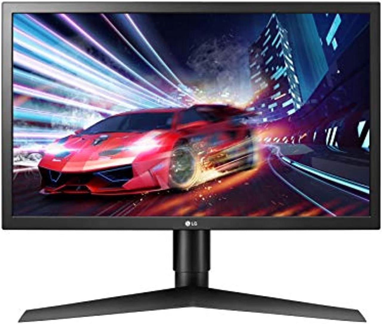 LG 24GL650-B 24 Inch Full HD Ultragear Gaming Monitor with FreeSync 144Hz Refresh Rate and 1ms Response Time, Black (24GL650-B)