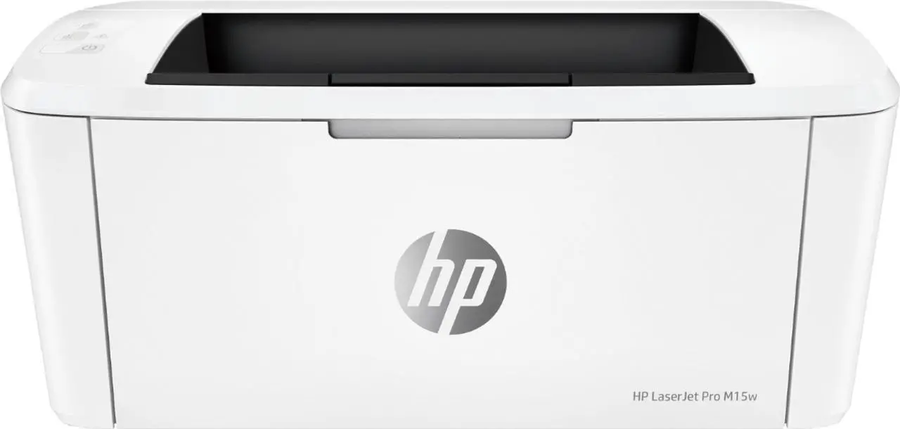 Main image of HP - LaserJet Pro M15w Laser Printer - White (W2G51A#BGJ)