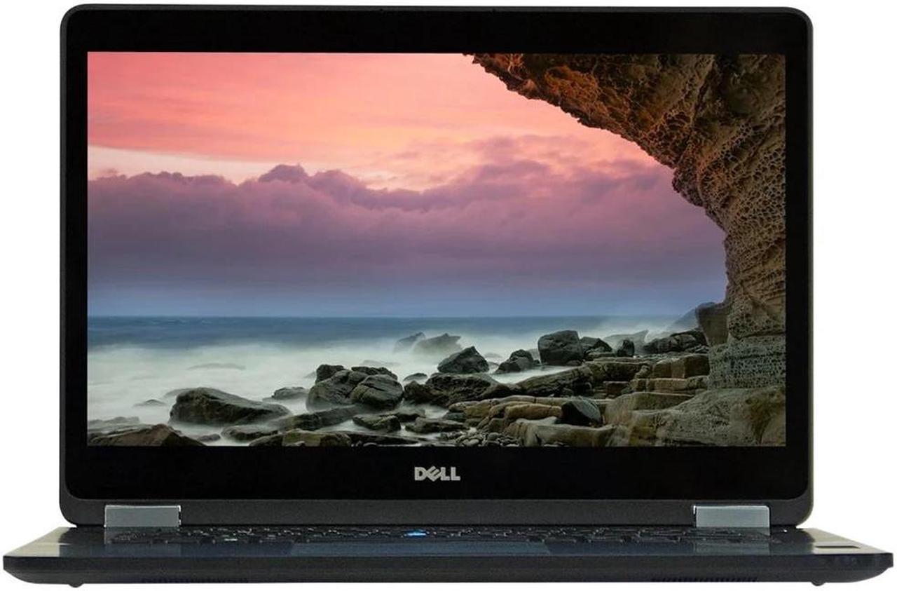 Dell - Latitude 14" Renewed Laptop - Intel Core i5 - 8GB Memory - 256GB SSD - Black (E7470-32442)