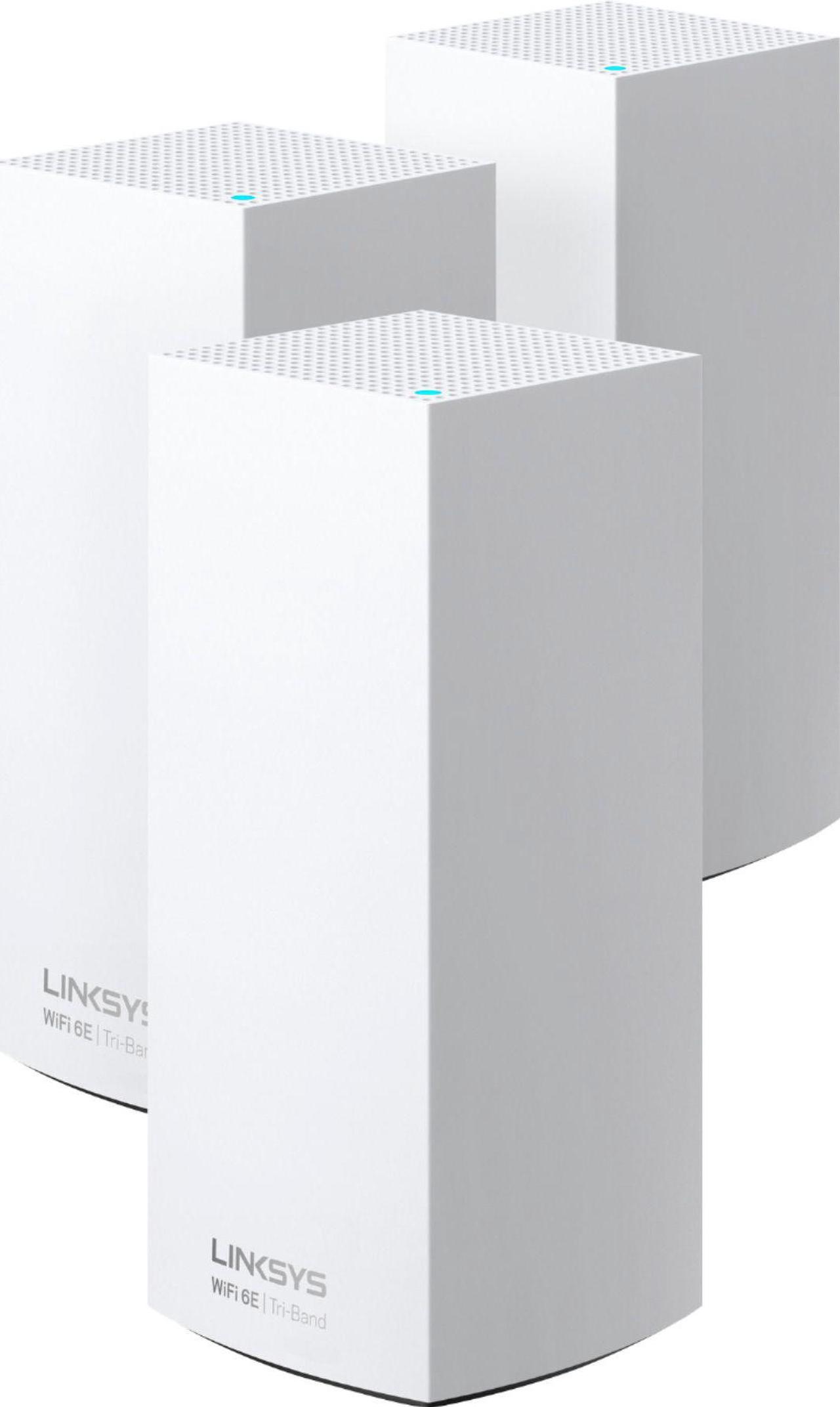 Alt view image 15 of 20 - Linksys Atlas Max 6E Wi-Fi 6 IEEE 802.11ax Ethernet Wireless Router 3Pack MX8503