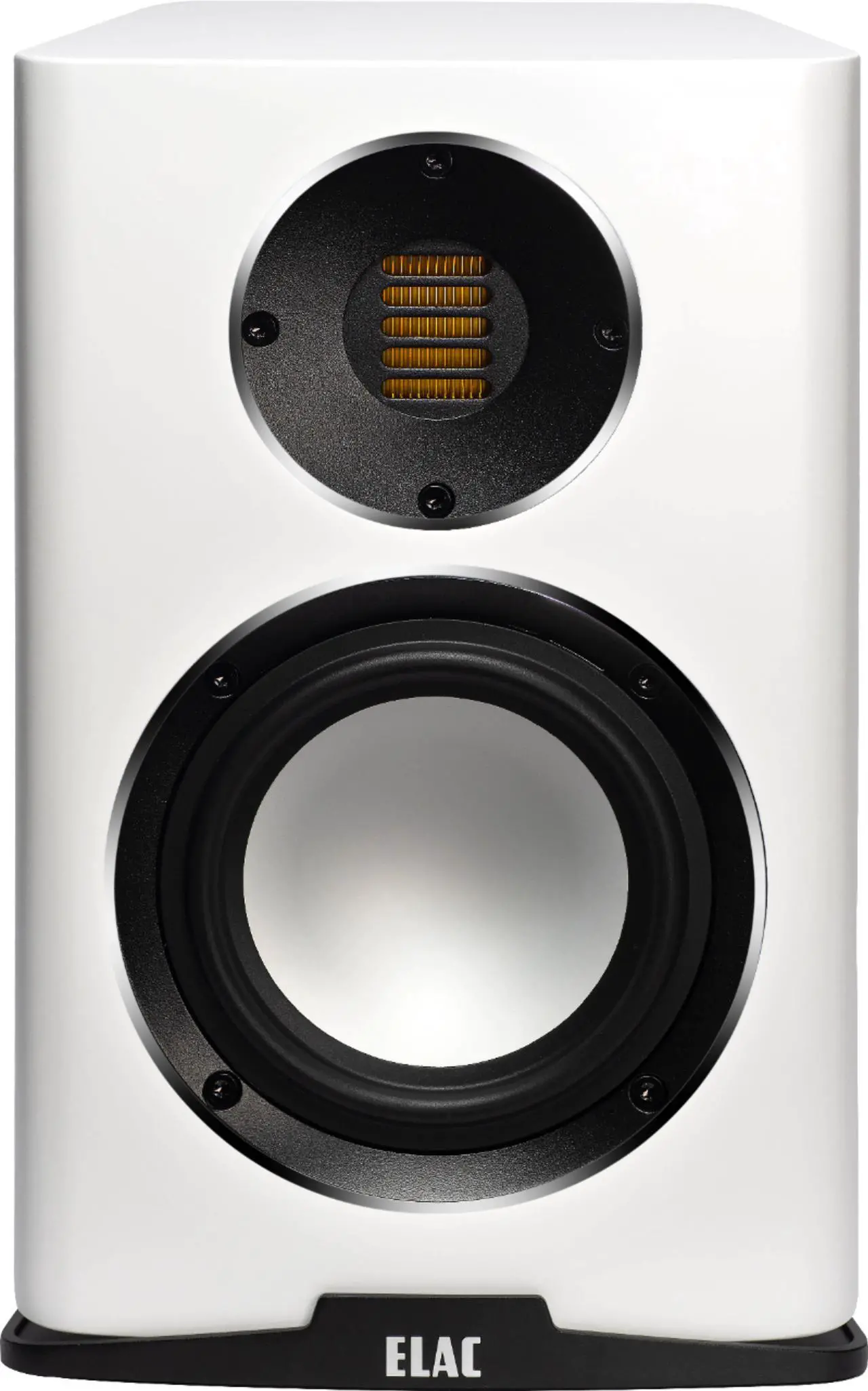 Alt view image 3 of 9 - Elac BS243.4-SW Carina Premium Bookshelf Speakers - (Pair) Satin White