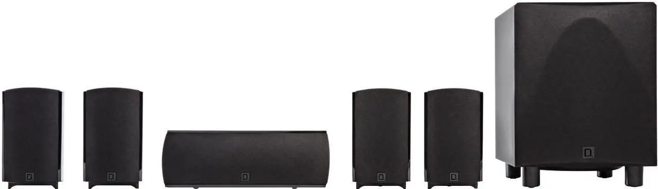 Main image of Definitive Technology - ProCinema 6D 5.1-Channel Home Theater Speaker System - Gloss Black (PROCINEMA6D)