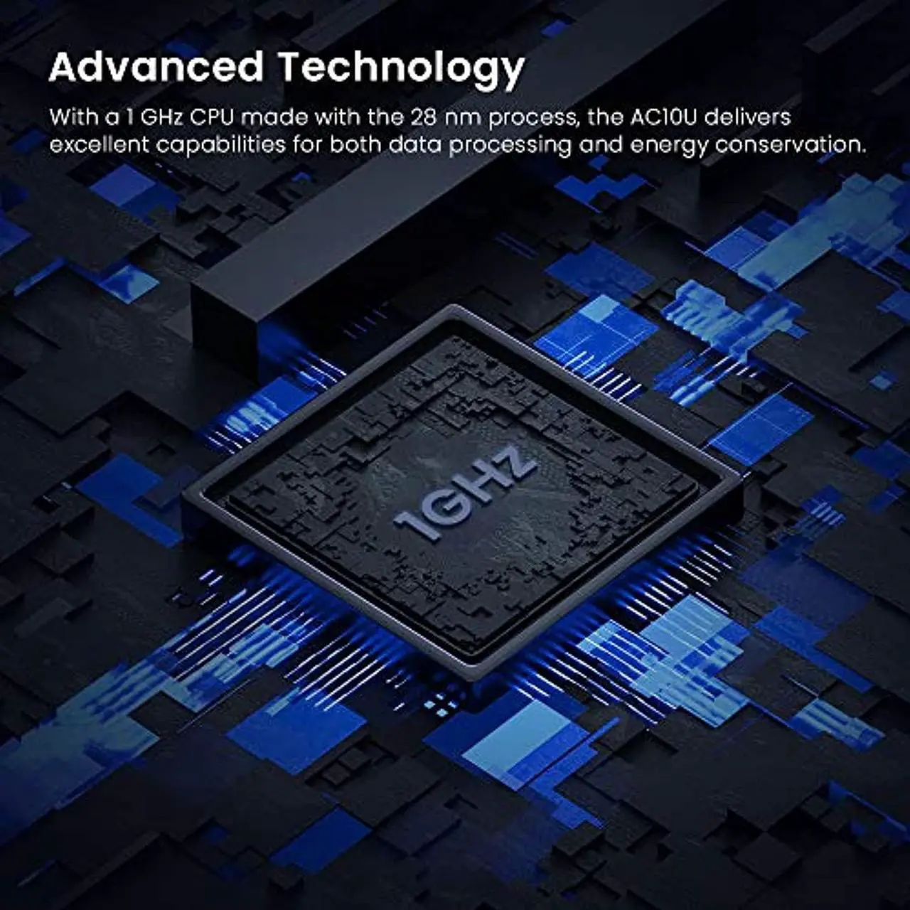 Alt view image 4 of 5 - Tenda AC10 Smart Gigabit Wi-Fi Router AC1200 Dual Band | High Speed Wireless Internet Router | Long Range Coverage | Parental Control | Beamforming+ | MU-MIMO + Smart WiFi App Management