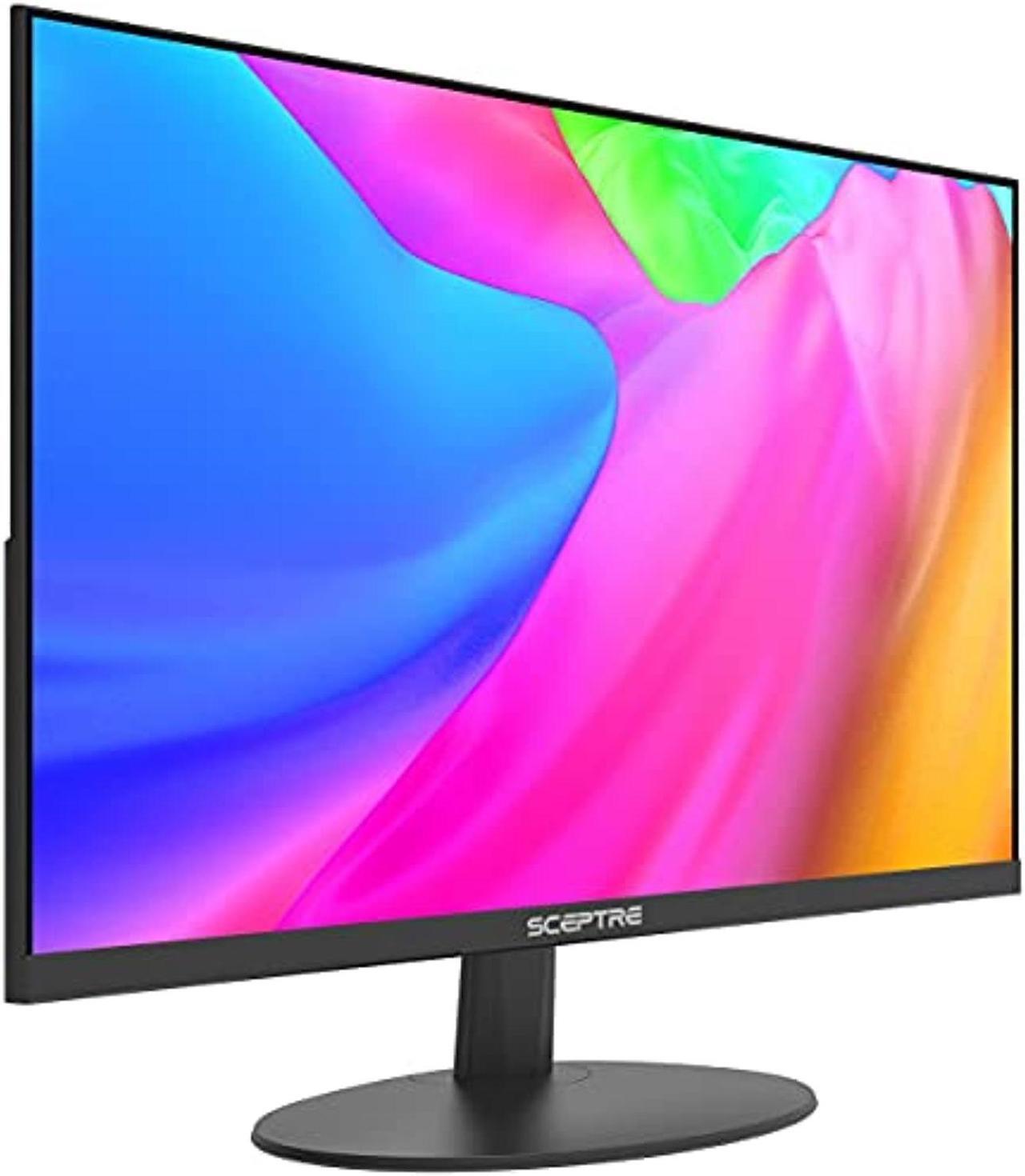 Alt view image 4 of 5 - Sceptre IPS 27" LED Gaming Monitor 1920 x 1080p 75Hz 99% sRGB 320 Lux HDMI x2 VGA Build-in Speakers, FPS-RTS Edgeless Black 2021 (E278W-FPT) (E278W-FPT)