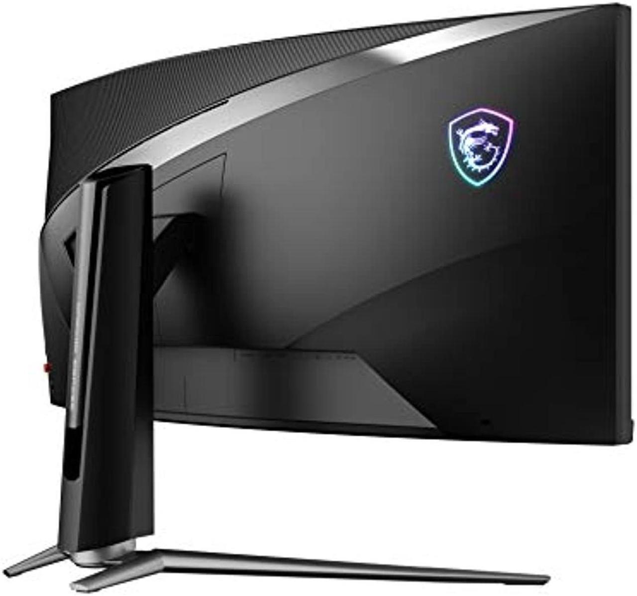 Alt view image 4 of 5 - MSI MPG ARTYMIS 343CQR 1000R Curvature 21:9 Aspect Ratio Anti-Glare Super Narrow Bezel 1ms 3440 x 1440 (UWQHD) 165Hz Refresh Rate Tilt/Swivel/Height Adjustment 34" AMD Freesync Gami (MPGARTYMIS343CQR)