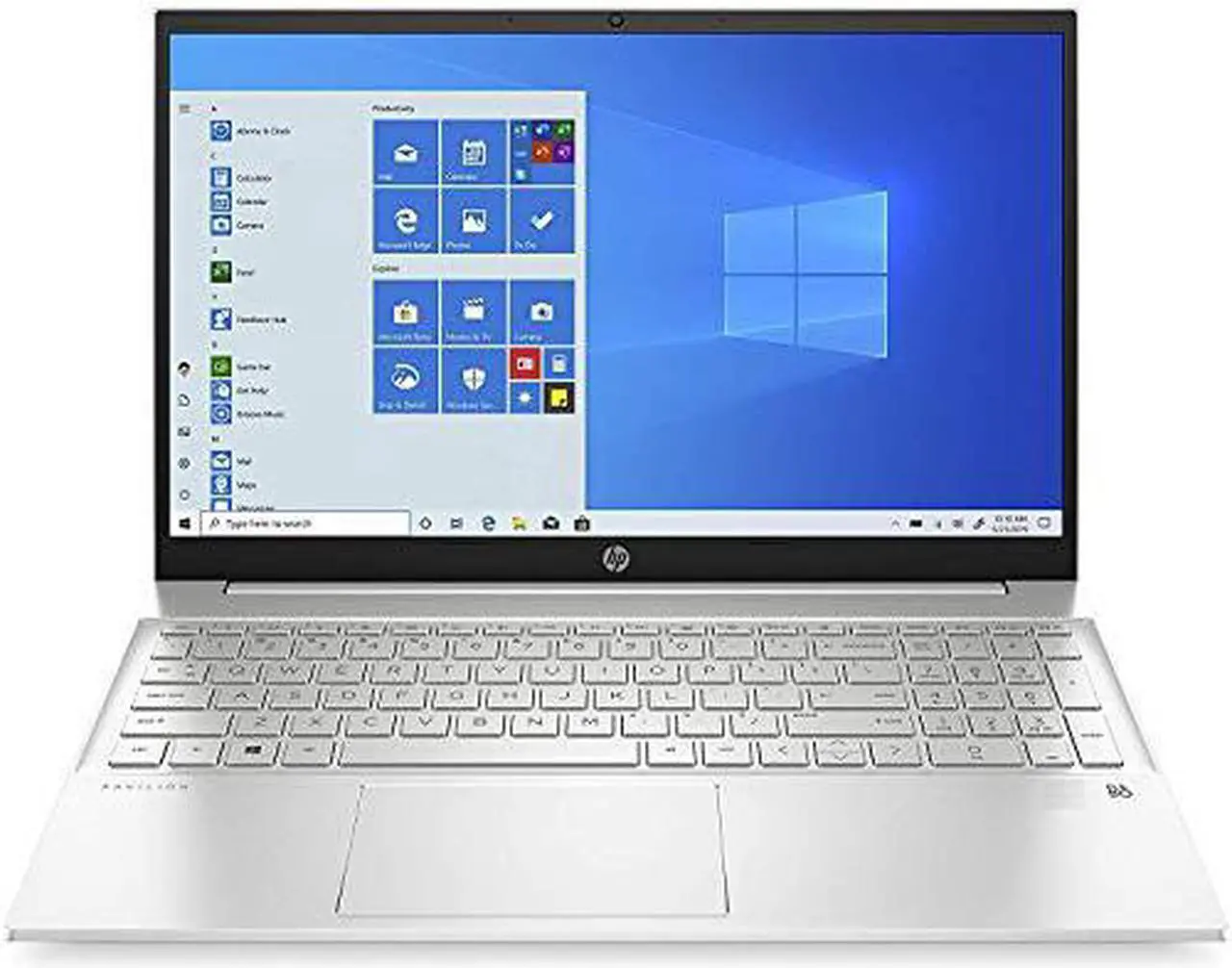 Main image of HP Pavilion 15 Laptop: AMD Ryzen 7 4700U, 512GB SSD, 16GB DDR4 RAM, 15.6" Full HD IPS Display, Windows 10 (15-eh0097nr)
