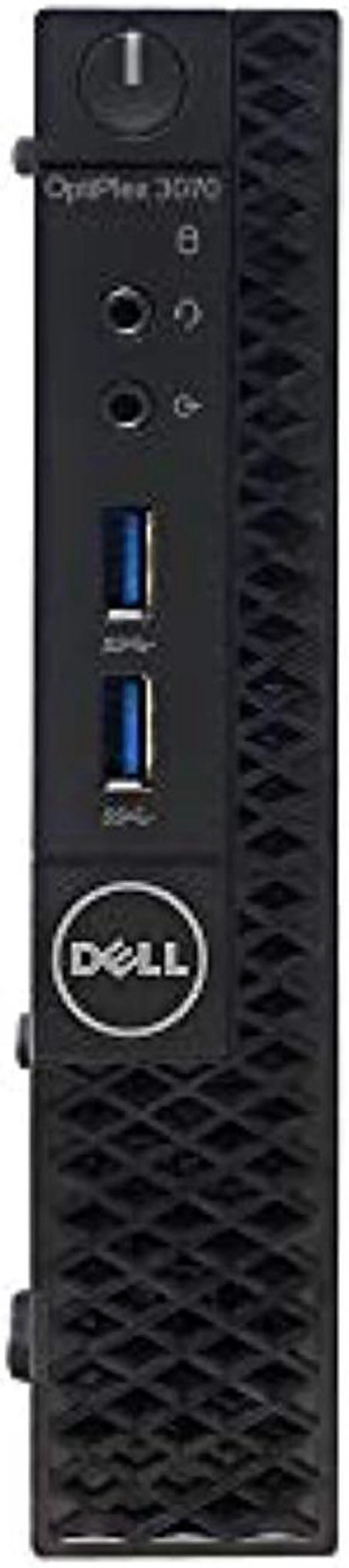 Main image of Dell Optiplex 3070 MFF Micro Form Factor Desktop - 9th Gen Intel Core i5-9500T 6-Core up to 3.70 GHz Processor, 4GB DDR4 Memory, 2TB Hard Drive, Intel UHD Graphics 630, Windows 10 Pro (64-bit)