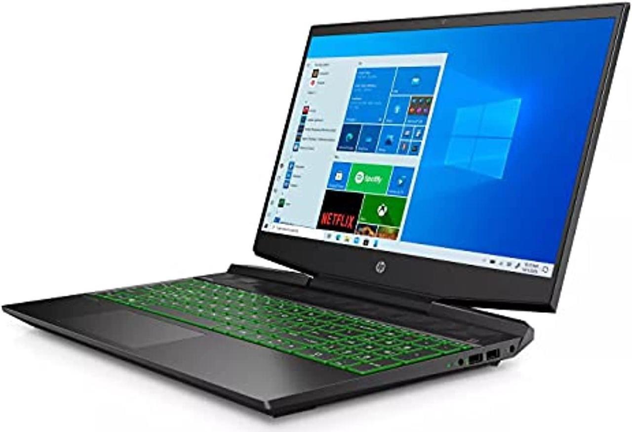 Alt view image 3 of 5 - HP 15-dk1045tg 15.6" Pavilion Gaming Laptop - Intel Core i5-10300H QC, 8GB RAM, 256GB SSD, Nvidia GTX 1650, Backlit KB - Black